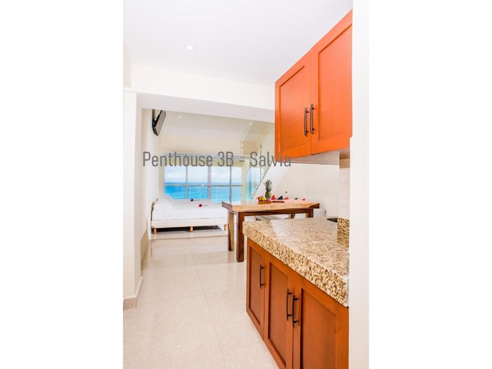 2 Story Oceanfront Penthouses On Cancun Beach! Exterior foto